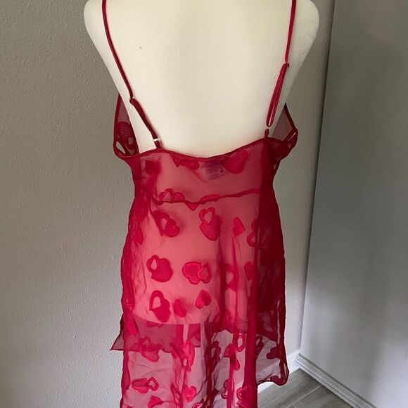 NWOT Secret Treasures Sexy Red Teddy - M - Picture 4 of 7